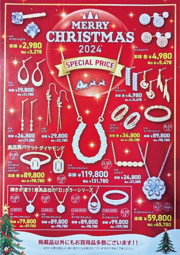 MERRY CHRISTMAS 2024　SPECIAL PRICE