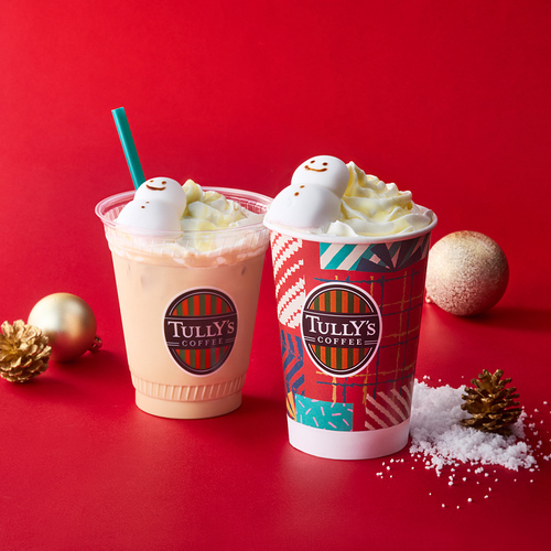 スノーマンラテ画像