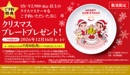 クリスマスプレートの画像